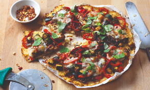 Cauliflower pizza