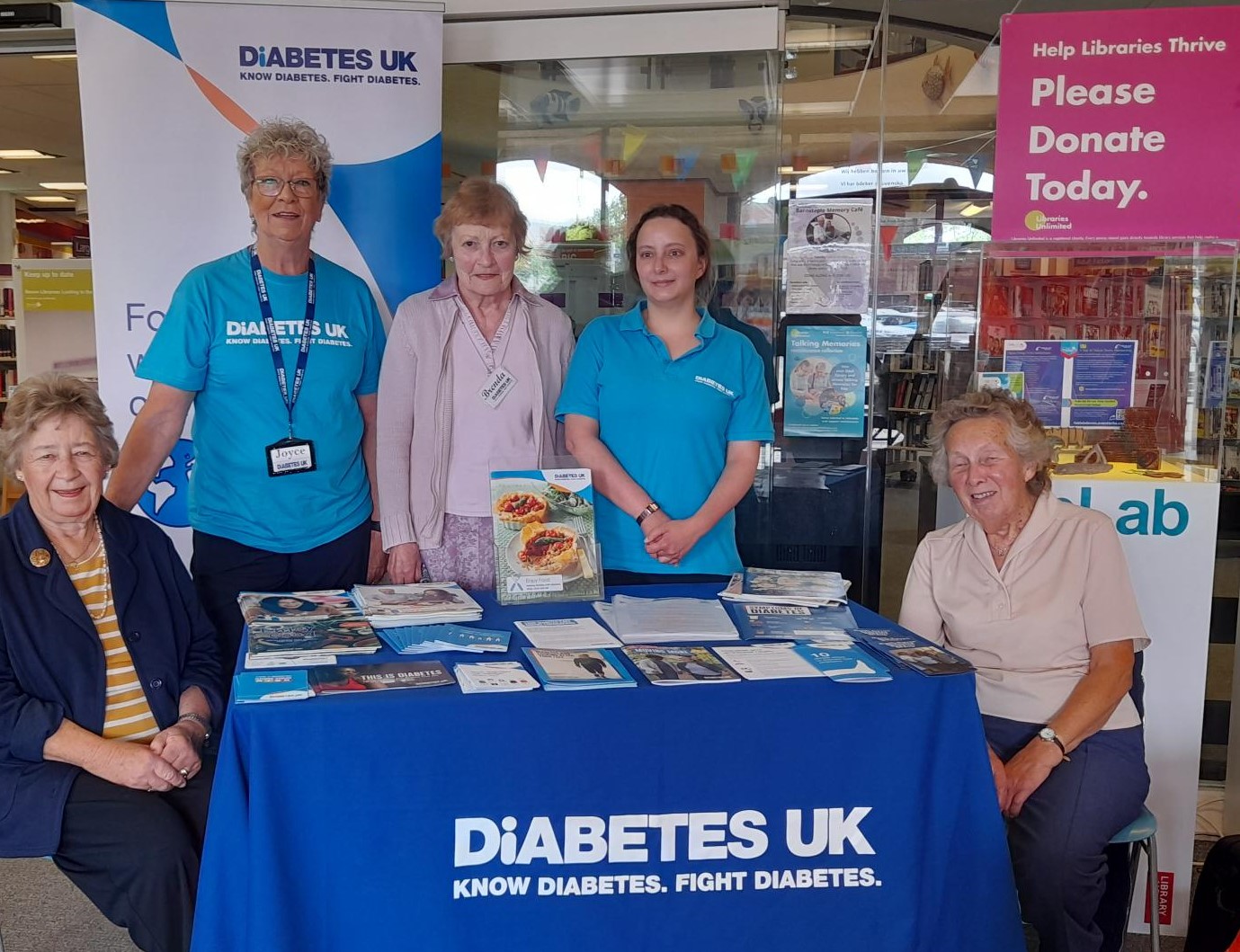 North Devon Diabetes UK Support Group Volunteers 