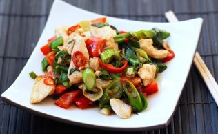 Thai chicken stir fry