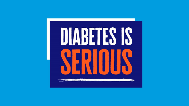 Diabetes is Serious campaign logo