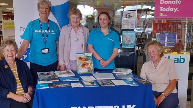 North Devon Diabetes UK Support Group Volunteers 