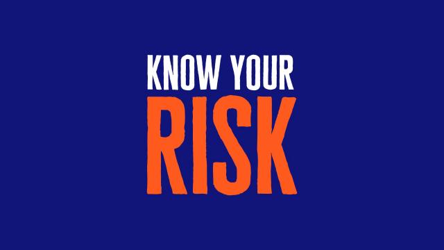 Know your risk logo