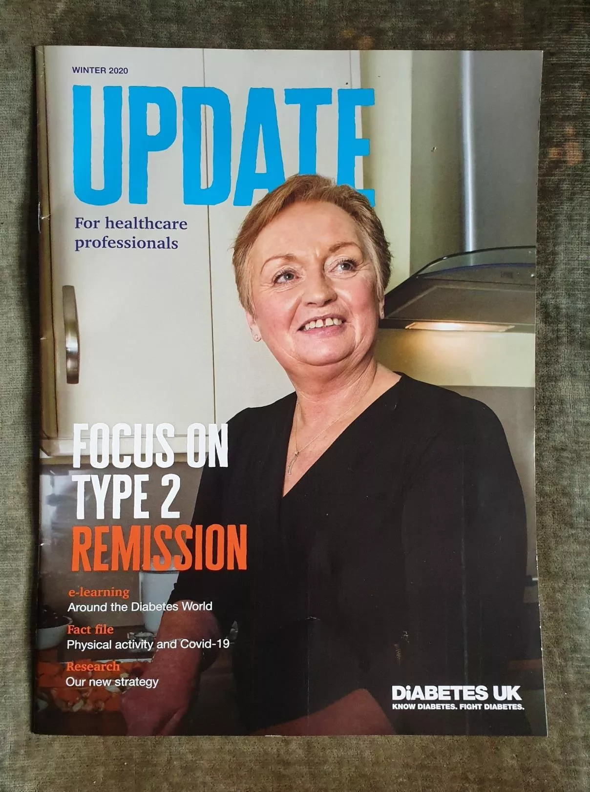 Isobel Murray on Update front cover