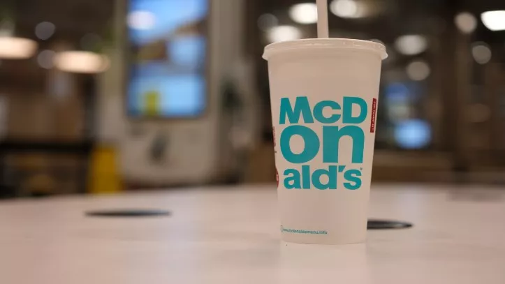 McDonald's soft drinks