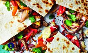 Steak & pepper quesadillas