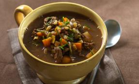 Beef and barley soup