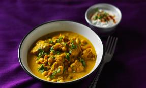 Turkey and chickpea curry