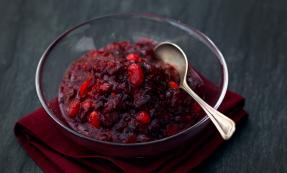 Cranberry sauce