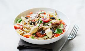 Mediterranean pasta salad