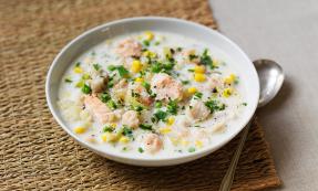 Mixed fish chowder