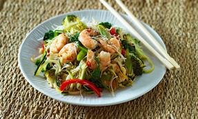 Prawn noodles