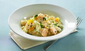 Seafood risotto