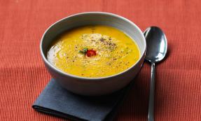 Spicy butternut squash soup