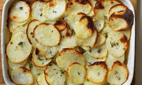 Tasty layered potatoes