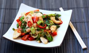 Thai chicken stir fry