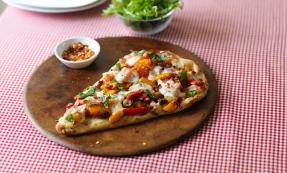 Vegetable pizza