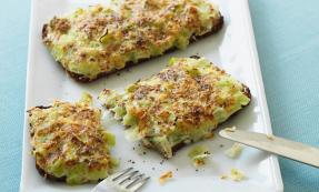 Welsh Leek Rarebit