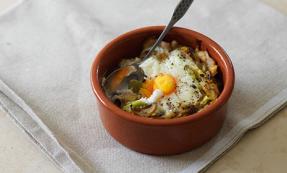 Baked eggs