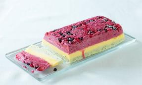 Frozen yogurt layer cake