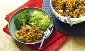 Turkey and mushroom mince