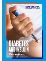 the front cover of the diabetes and insulin the essentials guide