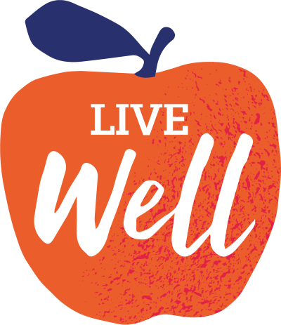 Live Well Apple Logo